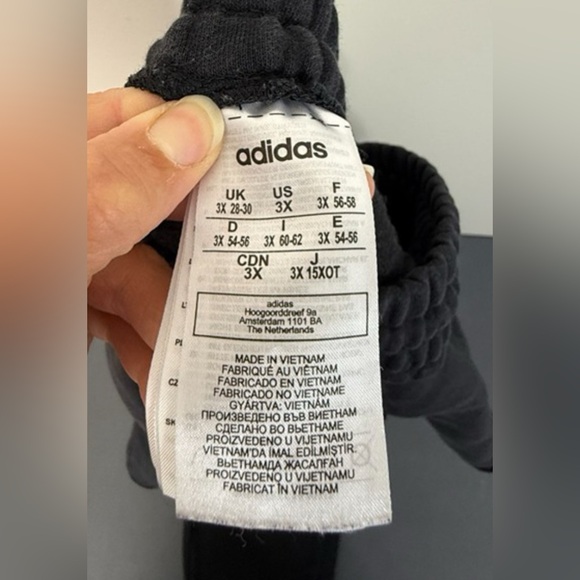 🖤ADIDAS WOMENS BLACK JOGGERS SIZE 3X🖤 - Picture 5 of 6